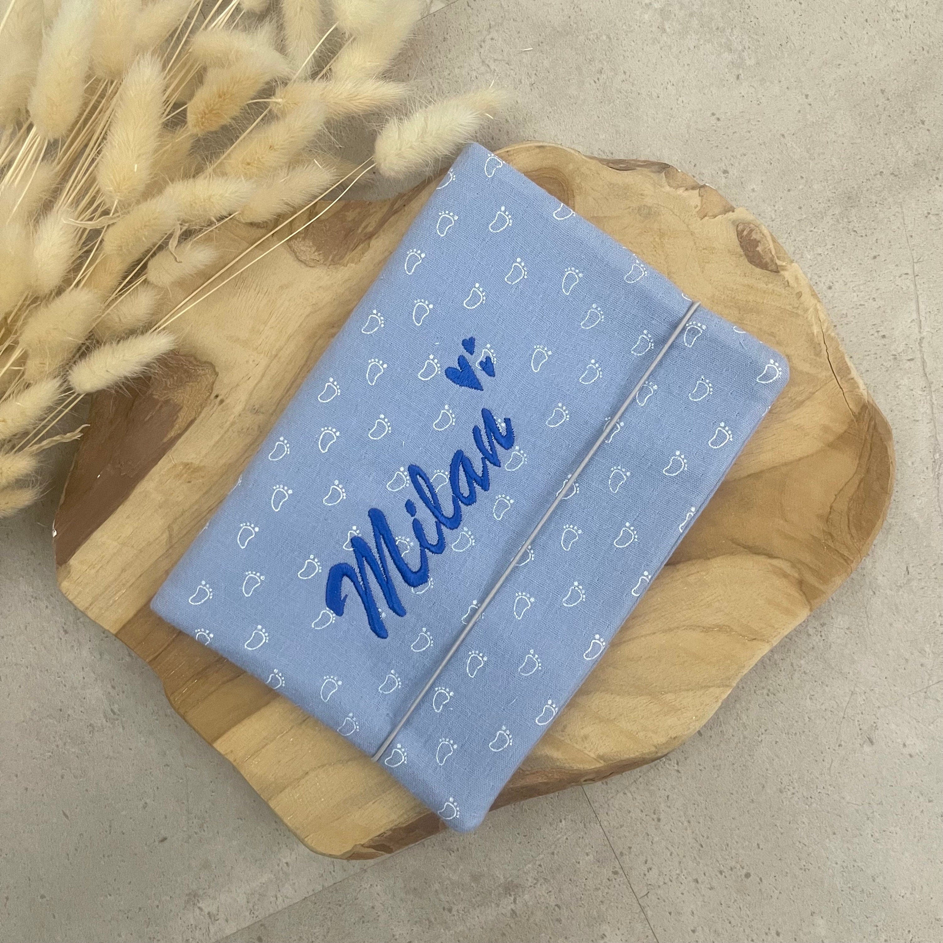 U-Heft personalisiert Untersuchungsheft Hülle Schutz - Loneta Natur Blumen