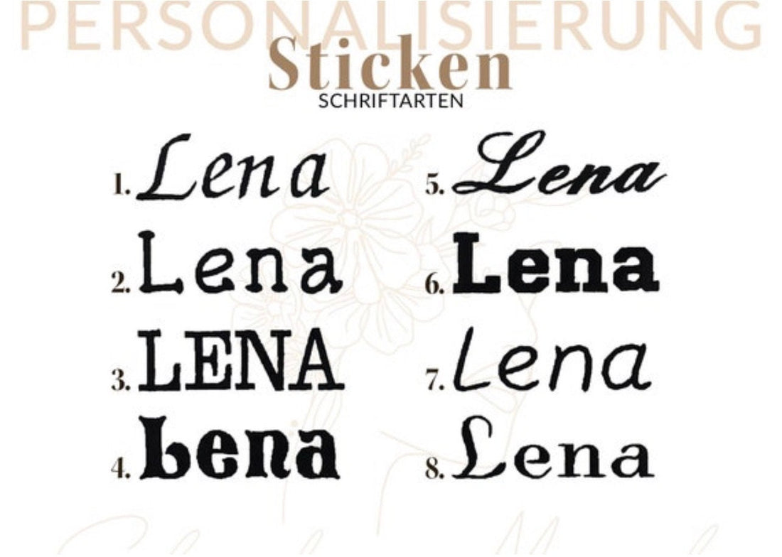 U-Heft personalisiert Untersuchungsheft Hülle Schutz - Blumen weiß