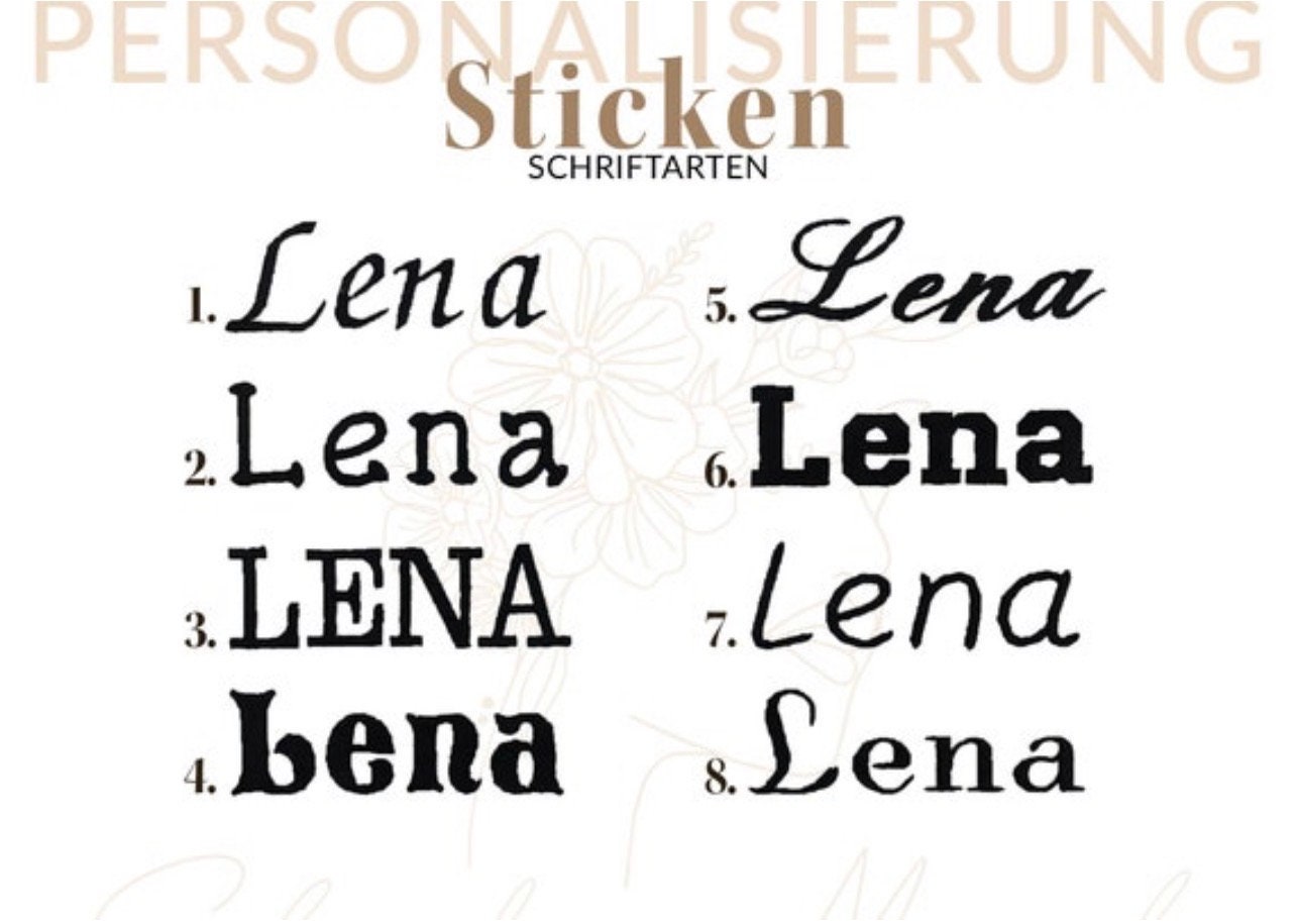 U-Heft personalisiert Untersuchungsheft Hülle Schutz - Loneta Natur Blumen