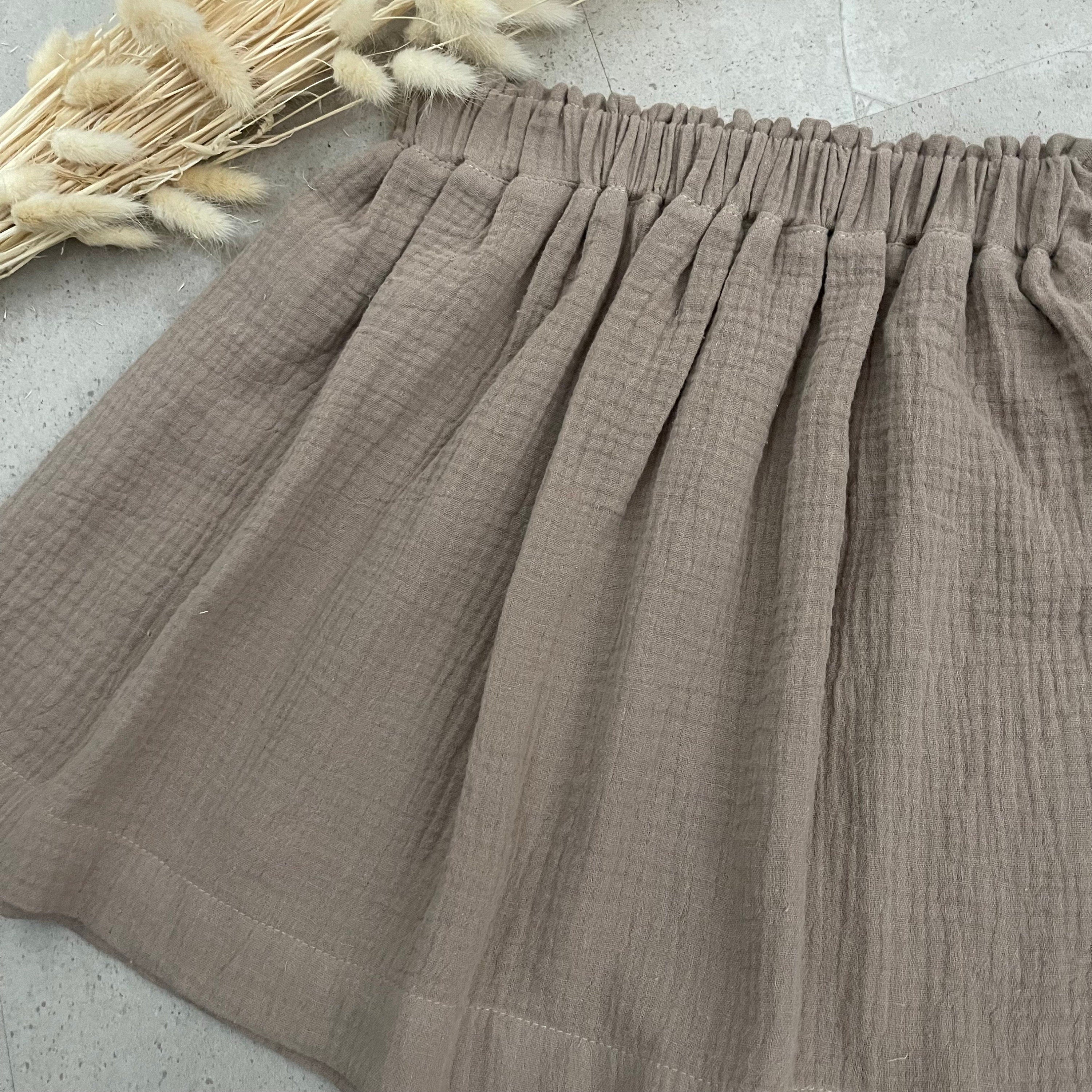 Kinderrock Musselin, Einschulung & Alltag - Braun