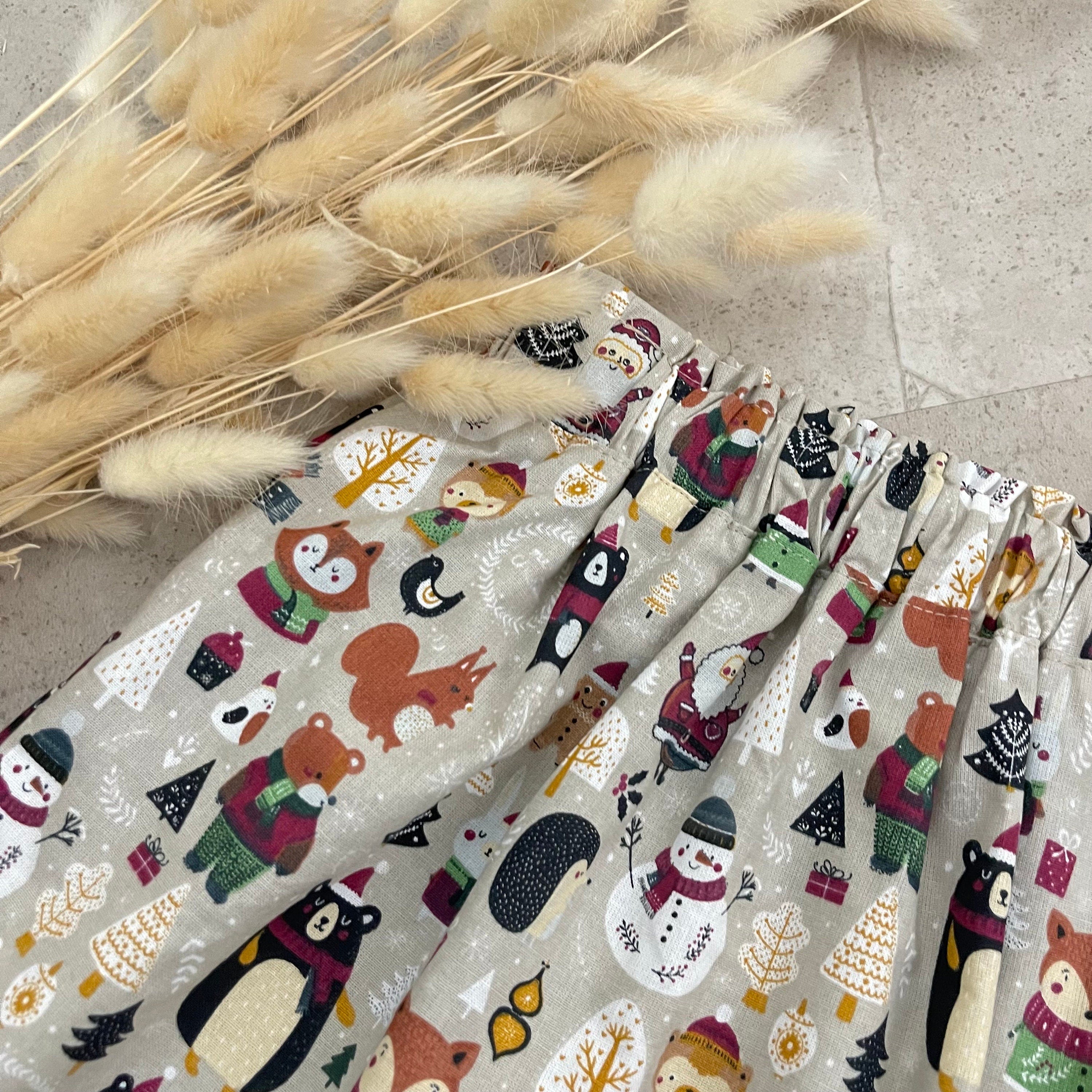 Kinderrock Baumwolle , Einschulung & Alltag - Tiere