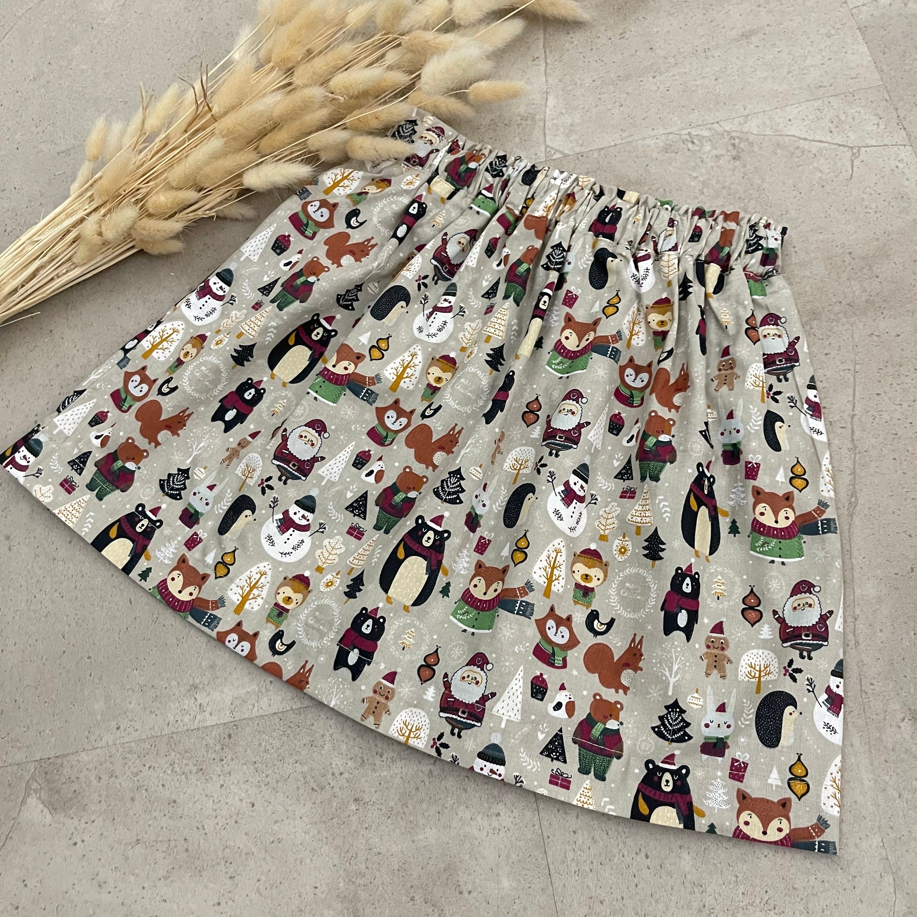 Kinderrock Baumwolle , Einschulung & Alltag - Tiere