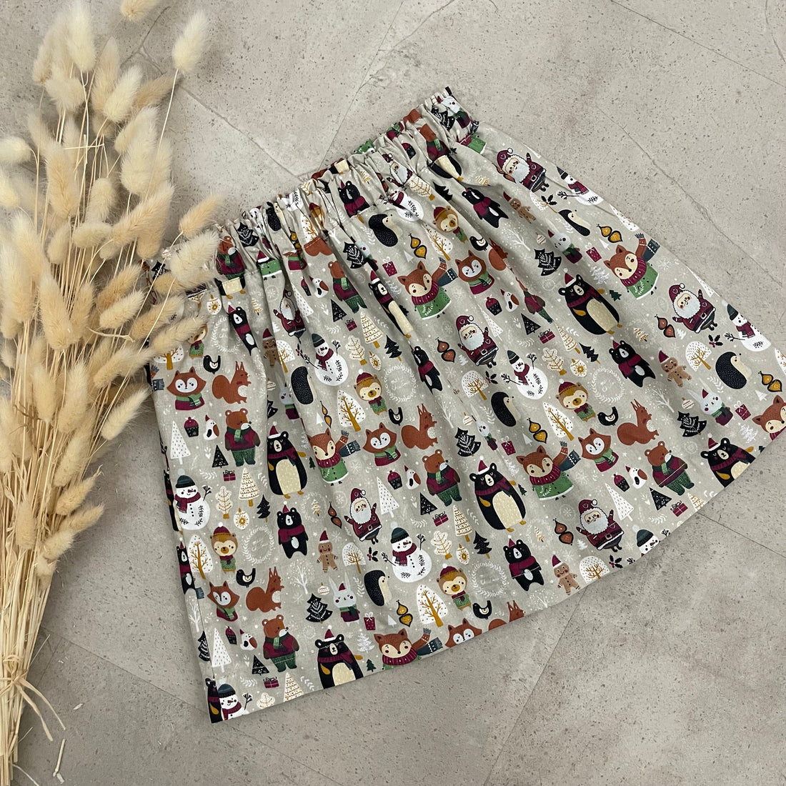 Kinderrock Baumwolle , Einschulung & Alltag - Tiere