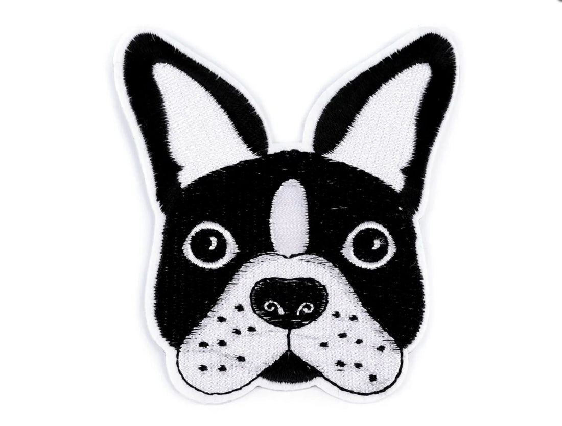 Aufnäher/Aufbügler/Patch - Hund Mops