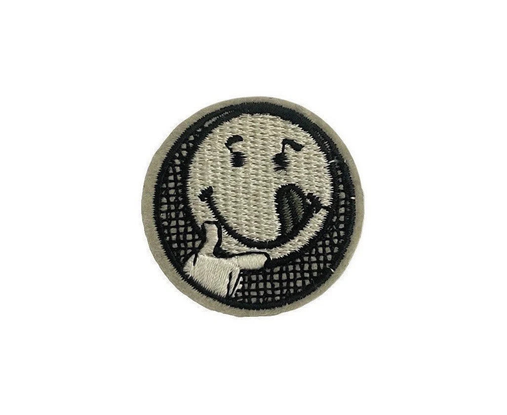 Aufnäher/Aufbügler/Patch - Smiley