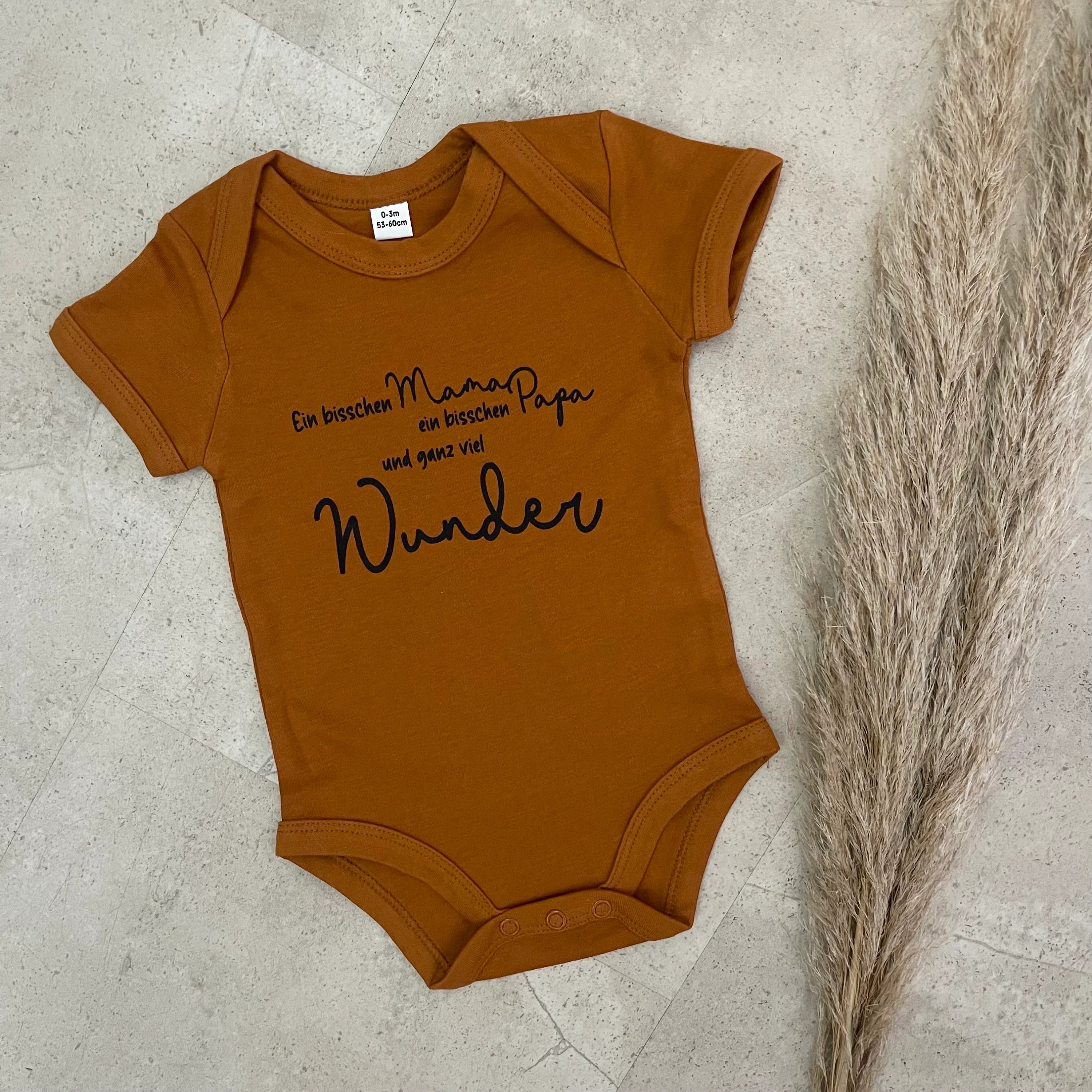 Babybody kurzarm - Wunder | Schwangerschaft | Baby | Geburt | Babygeschenk | Geburtsgeschenk | Newborn