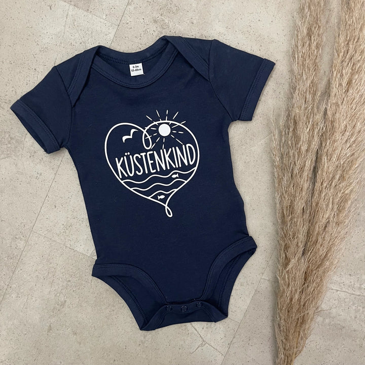 Babybody kurzarm - Küstenkind | Schwangerschaft | Baby | Geburt | Babygeschenk | Geburtsgeschenk | Newborn