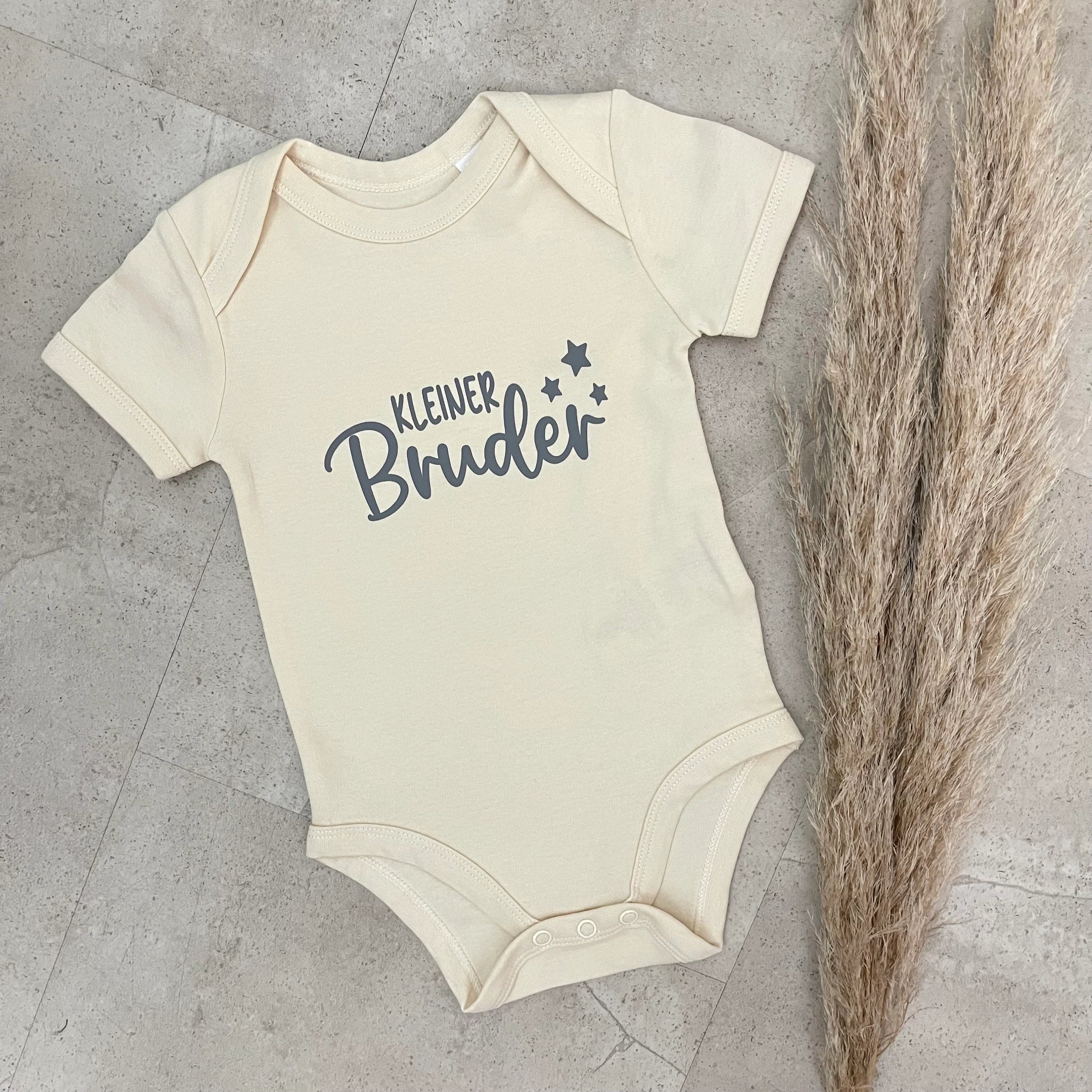 Babybody kurzarm - kleiner Bruder | Schwangerschaft | Baby | Geburt | Babygeschenk | Geburtsgeschenk | Newborn