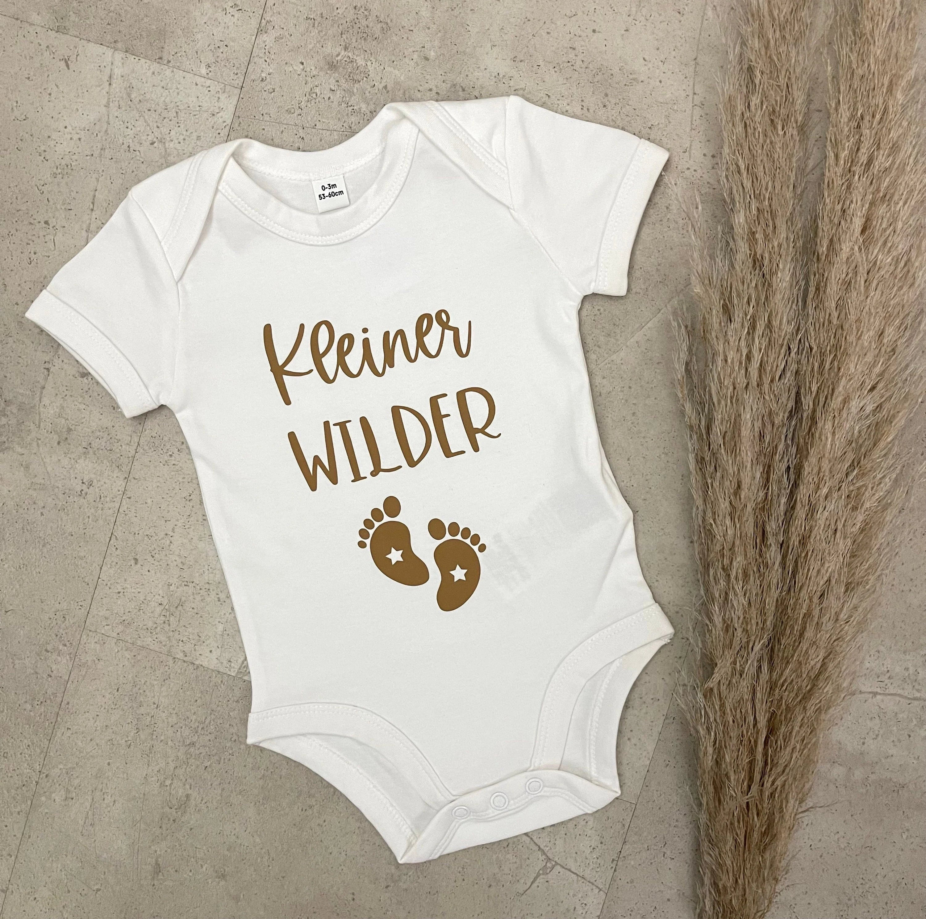 Babybody kurzarm - Kleiner Wilder | Schwangerschaft | Baby | Geburt | Babygeschenk | Geburtsgeschenk | Newborn
