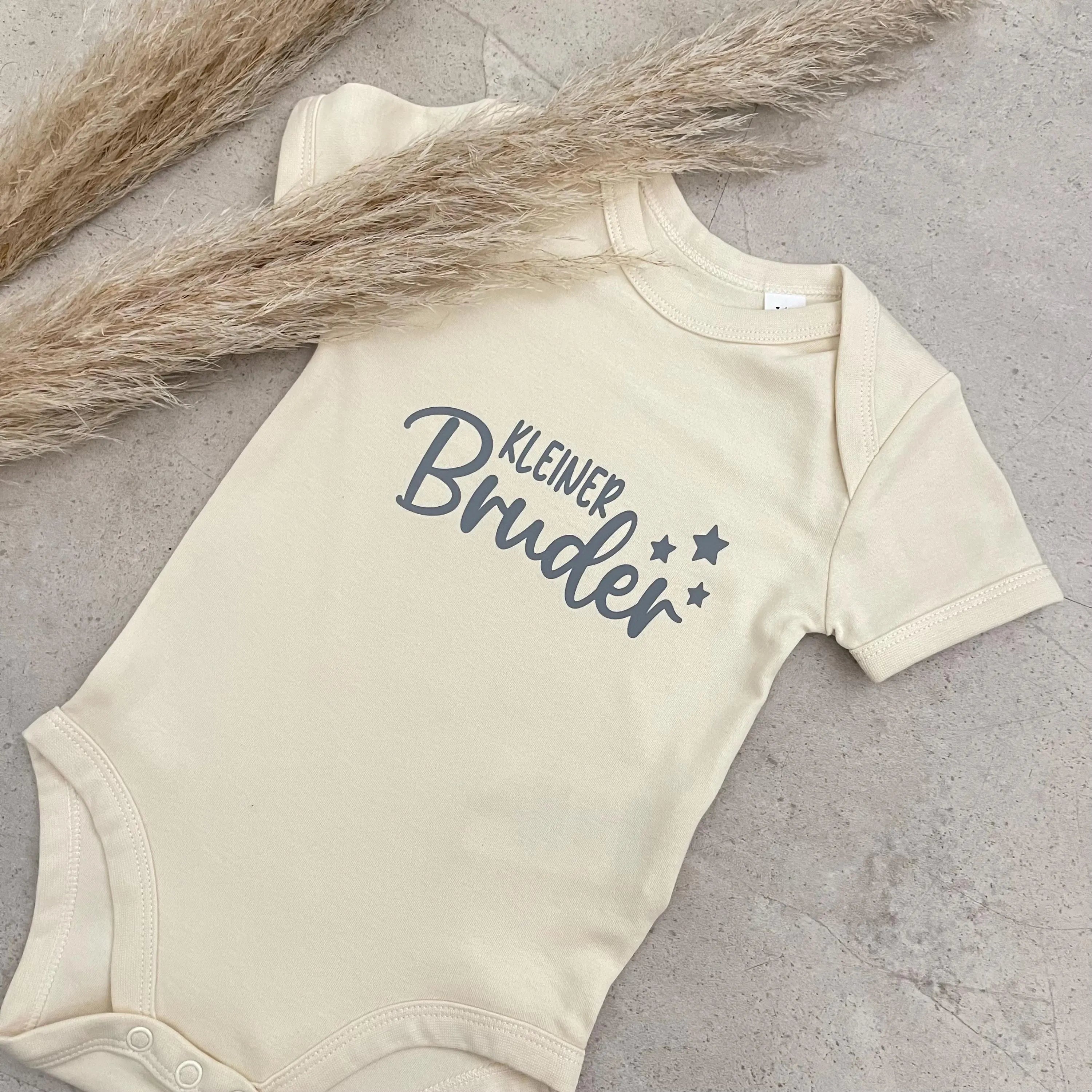 Babybody kurzarm - kleiner Bruder | Schwangerschaft | Baby | Geburt | Babygeschenk | Geburtsgeschenk | Newborn
