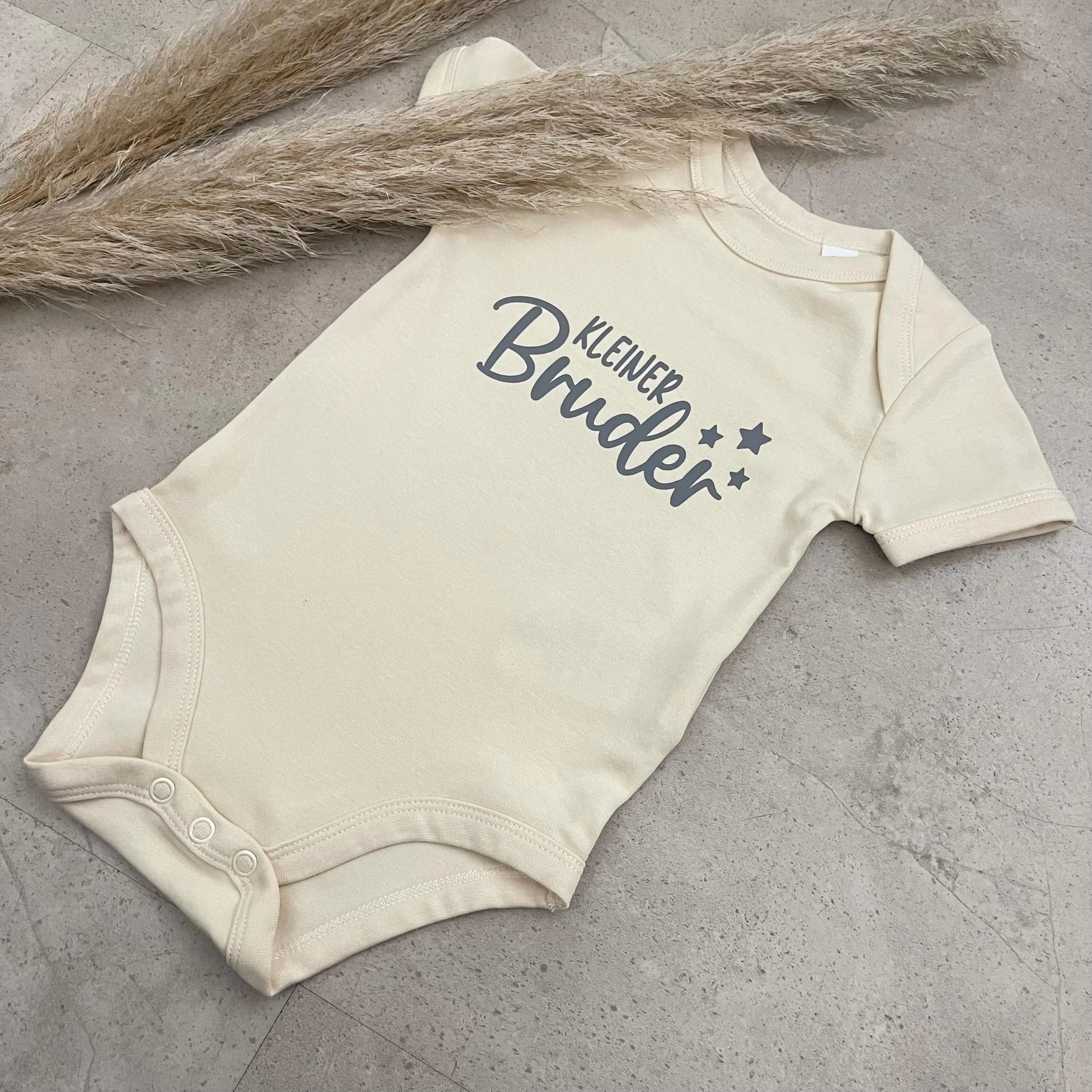 Babybody kurzarm - kleiner Bruder | Schwangerschaft | Baby | Geburt | Babygeschenk | Geburtsgeschenk | Newborn