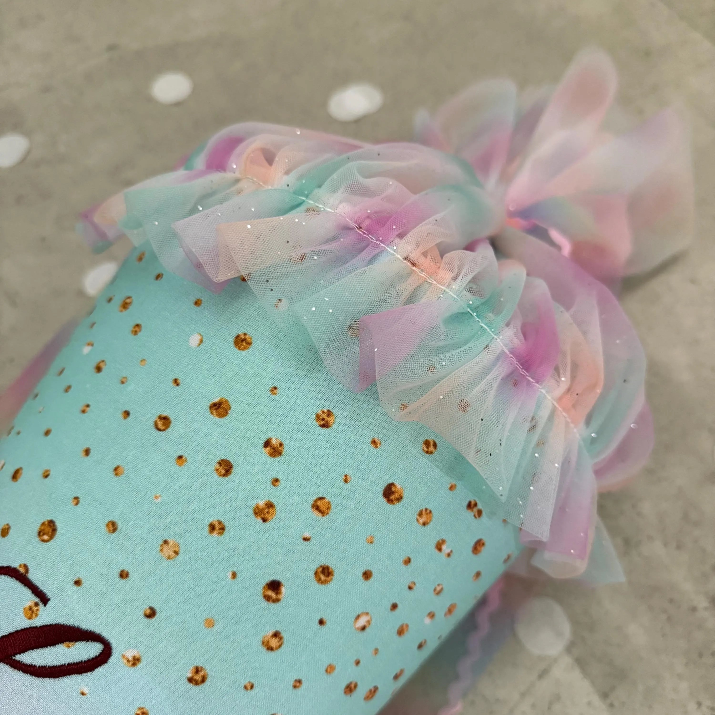 70cm Schultüte Stoff Zuckertüte Einschulung Handmade - Seepferd